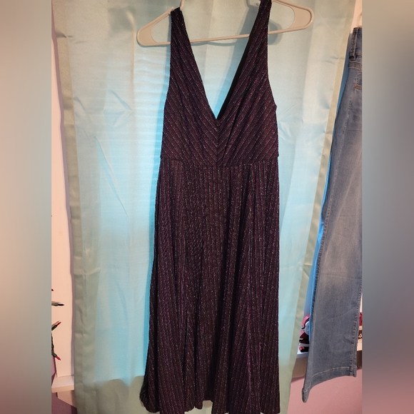 Torrid Midi Dress, Size 00, Color: Multi Glitter - Picture 5 of 5